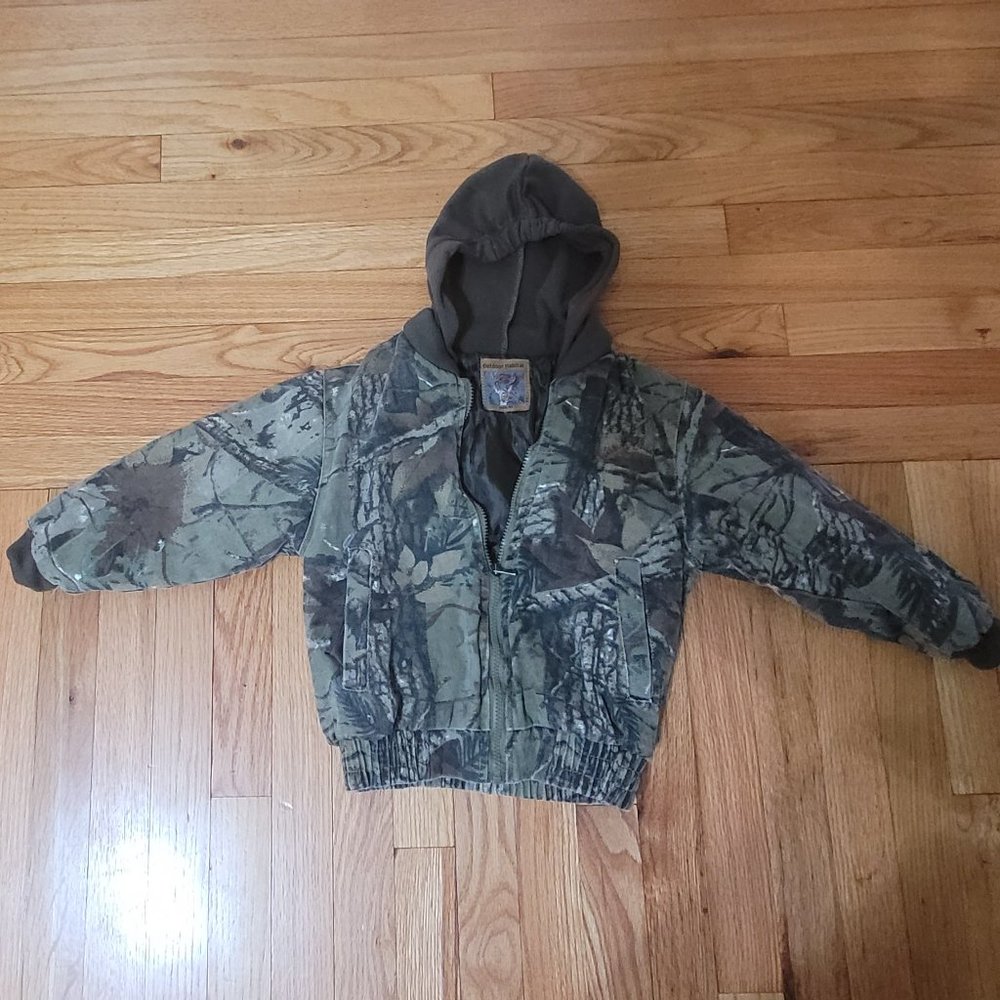 Boy camo jacket
